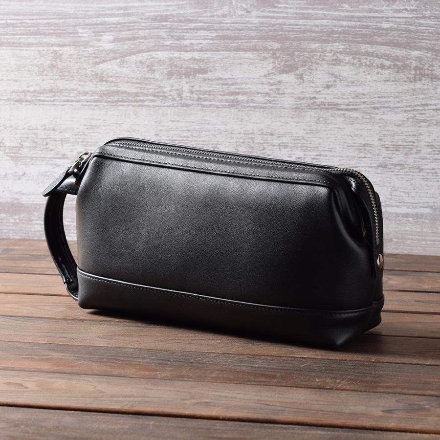 セカンドバッグ メンズ 本革 紳士 男性 レザー クラッチ バック ポーチ