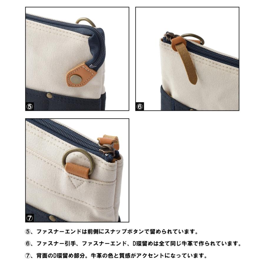 サコッシュ レディース おしゃれ 帆布 小さめ 軽い 軽量 横型 40代 50 