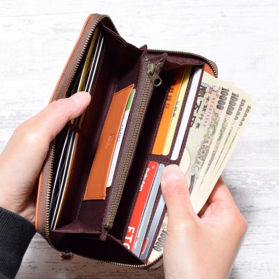 長財布 レディース 本革 ながさいふ 猫 ねこ 柄 大容量 おばあちゃん