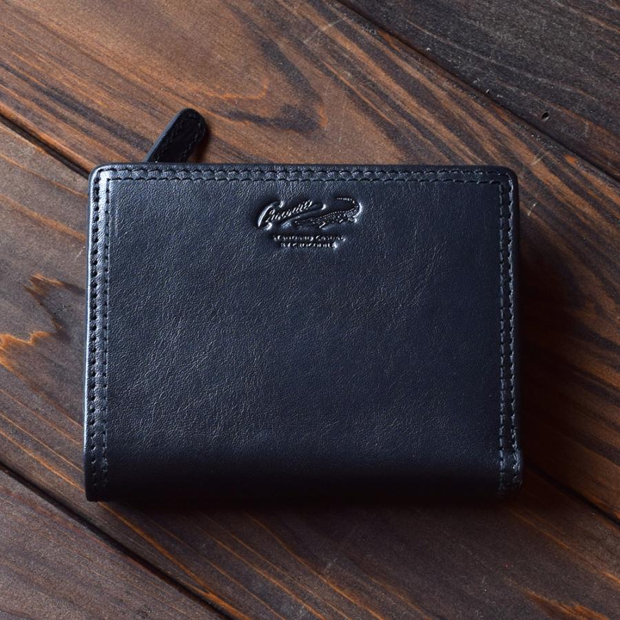 Crocodile（クロコダイル） 財布 メンズ 二つ折り 本革 ラウンド