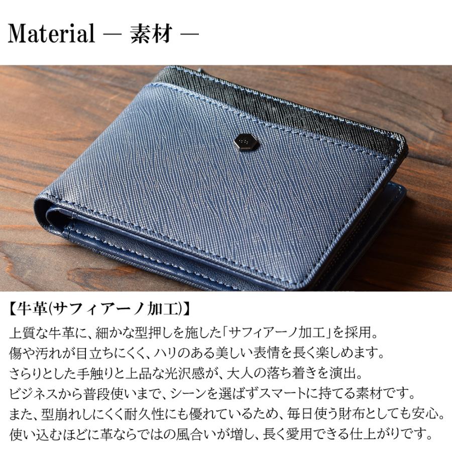 kansai yamamoto（カンサイ ヤマモト） 財布 メンズ 二つ折り 本革