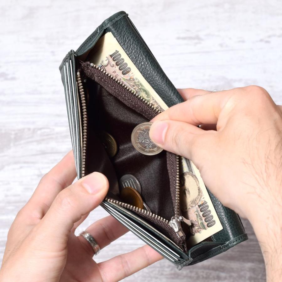 kansai yamamoto 長財布 メンズ 本革 ながさいふ かぶせ 薄型 薄い