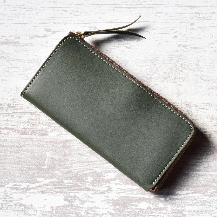 長財布 メンズ レディース L字 栃木レザー 日本製 本革 ながさいふ