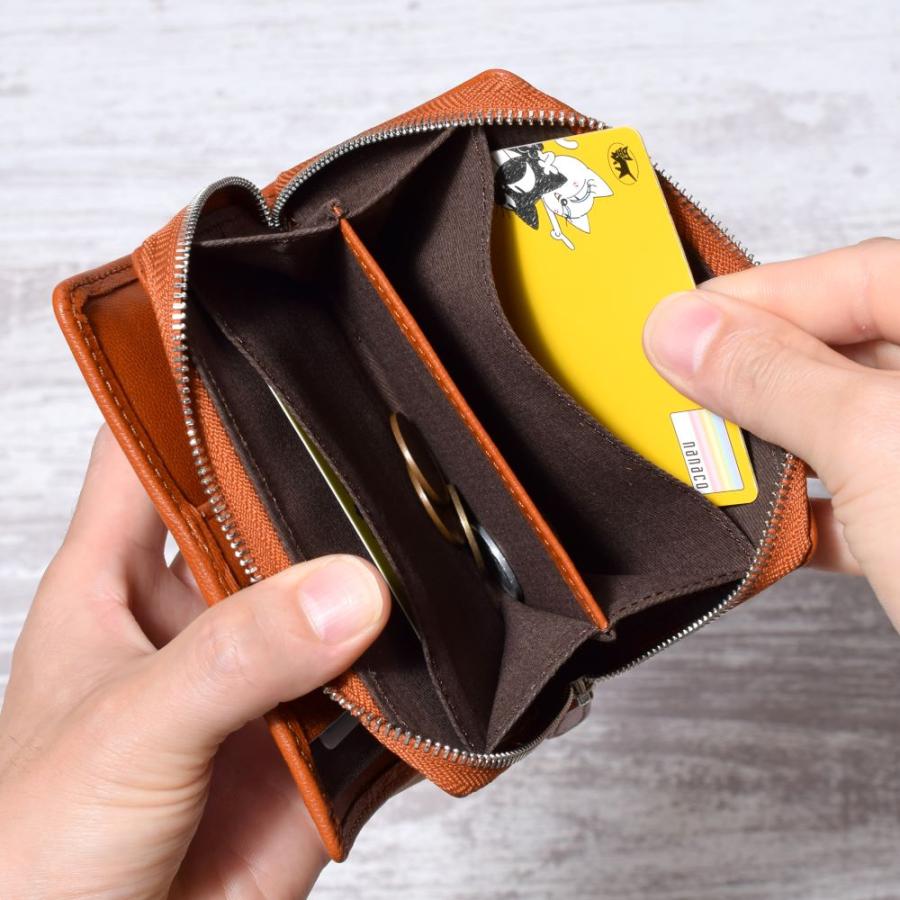 Lee（リー） 財布 メンズ 二つ折り 本革 高校 中学生 男子 子供