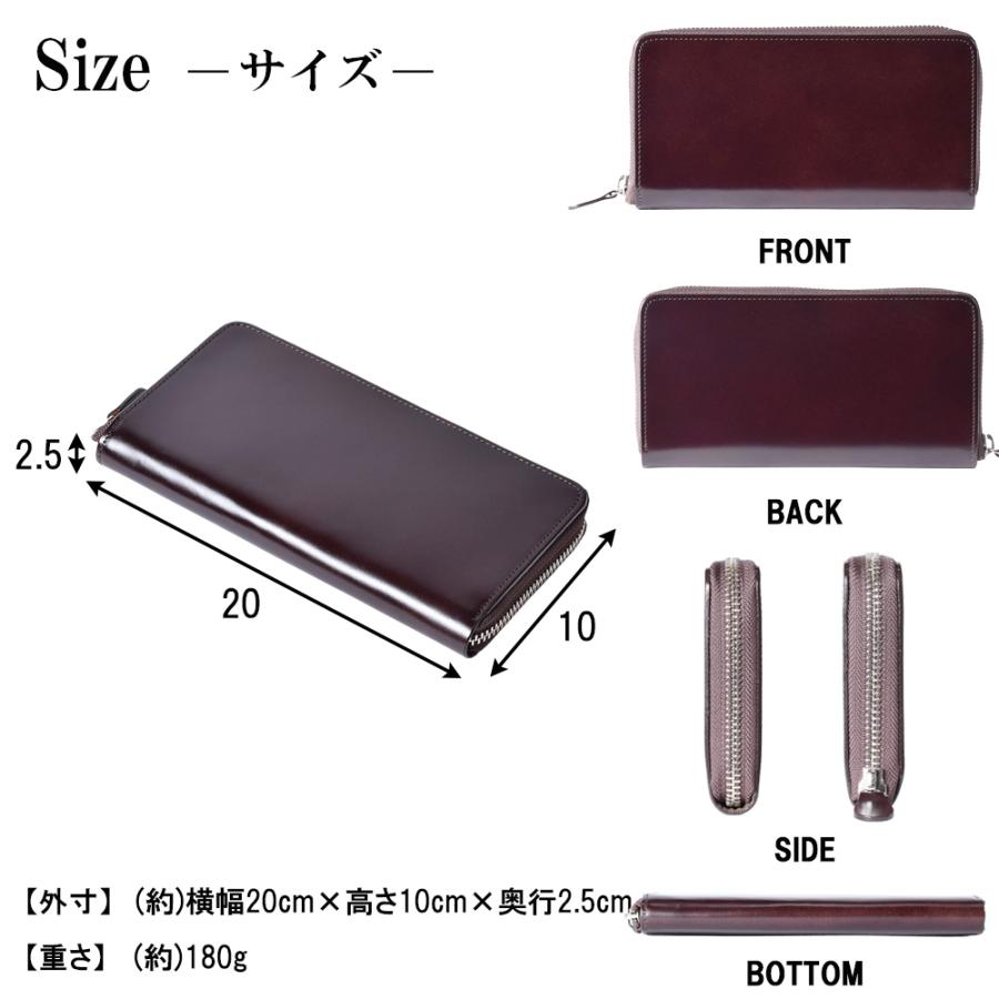 特別価格　新品　未使用　日本製　高級　オイルコードバン　RF長財布　グリーン 楽天市場】【4h限定20%off】二つ折り財布 レディース コードバン
