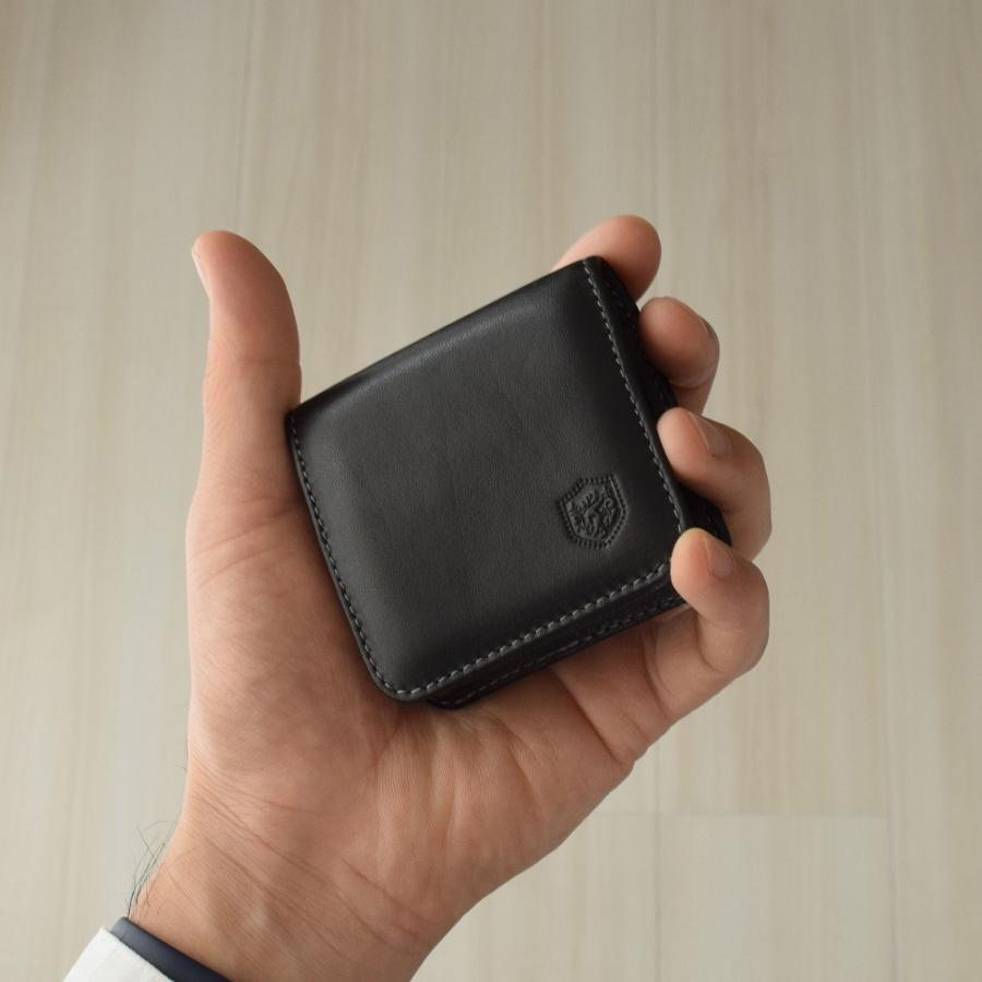 小銭入れ コインケース 財布 メンズ 本革 グリーン 緑 柔らかい ラム