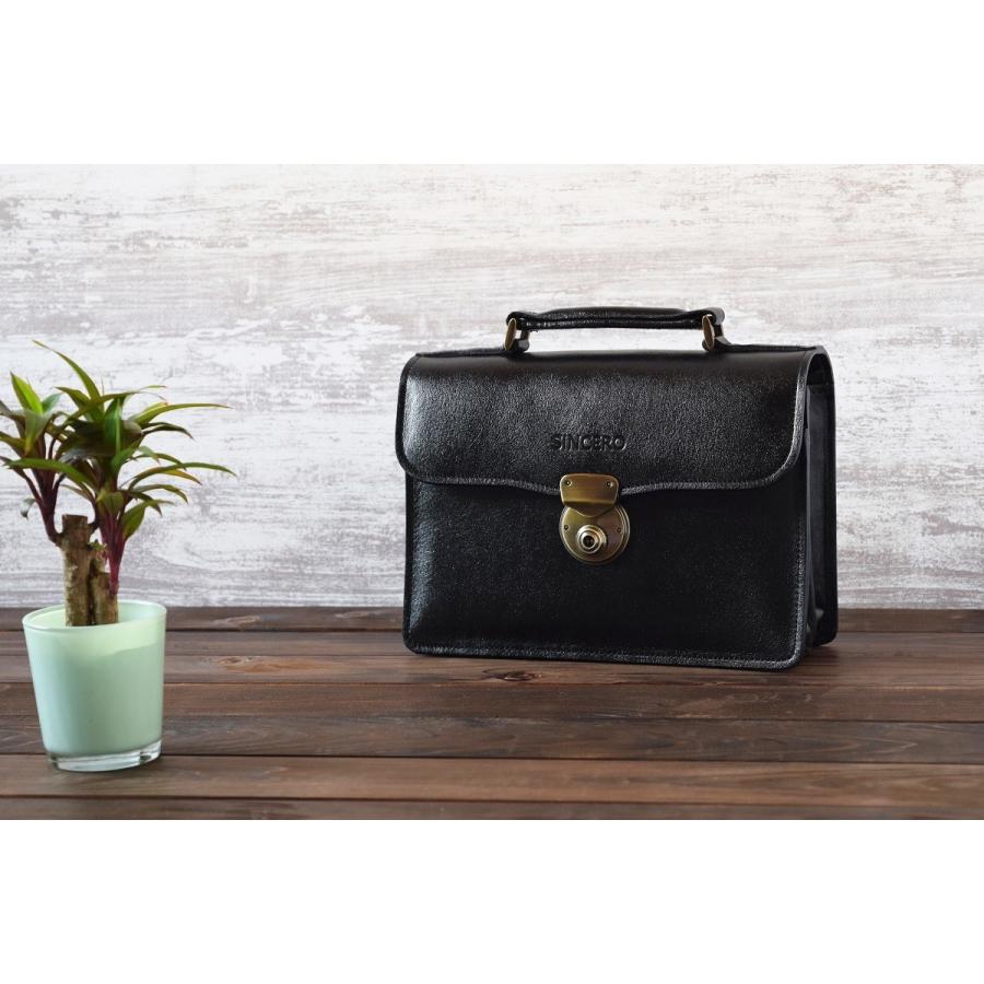 セカンドバッグ メンズ 本革 日本製 持ち手付き 紳士 バック 豊岡 A5