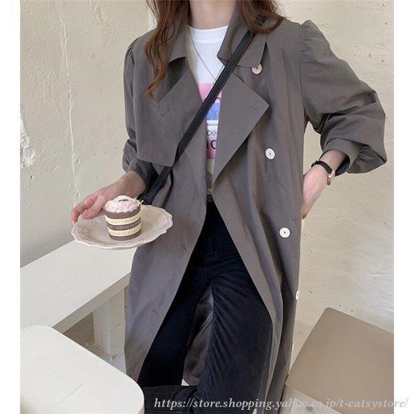 ブランドのギフト カジュアルコーデ コート 春 ロングコート チェスター 落ち感 スプリングコート レディース トレンチコート スプリングコート レディース コート 着痩せ 40代 30代 代 シンプル アウター コート アウター