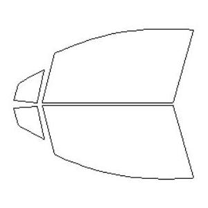 スパッタシルバー 透過率50％ 運転席 助手席 トヨタ 適合