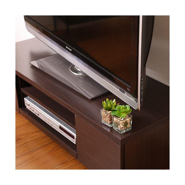 テレビ台 テレビボード 約幅100cm ブラウン AV機器収納対応 引き出し