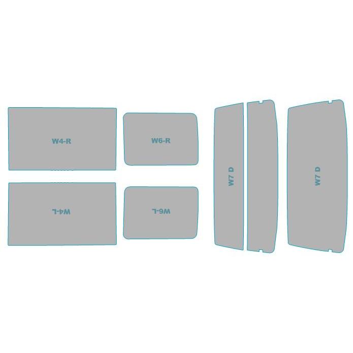 カーフィルム カット済み シルフィード 断熱スモーク 三菱 ミツビシ ミニキャブ ミーブ U68v型 年式 H23 12 車検対応 業務用 スモークフィルム ウインドウ Sylphide 225 West Wave Inc 通販 Yahoo ショッピング
