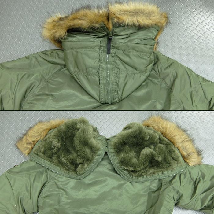 ALPHA INDUSTRIES(アルファ インダストリーズ) N-2B SHORT WAIST PARKA