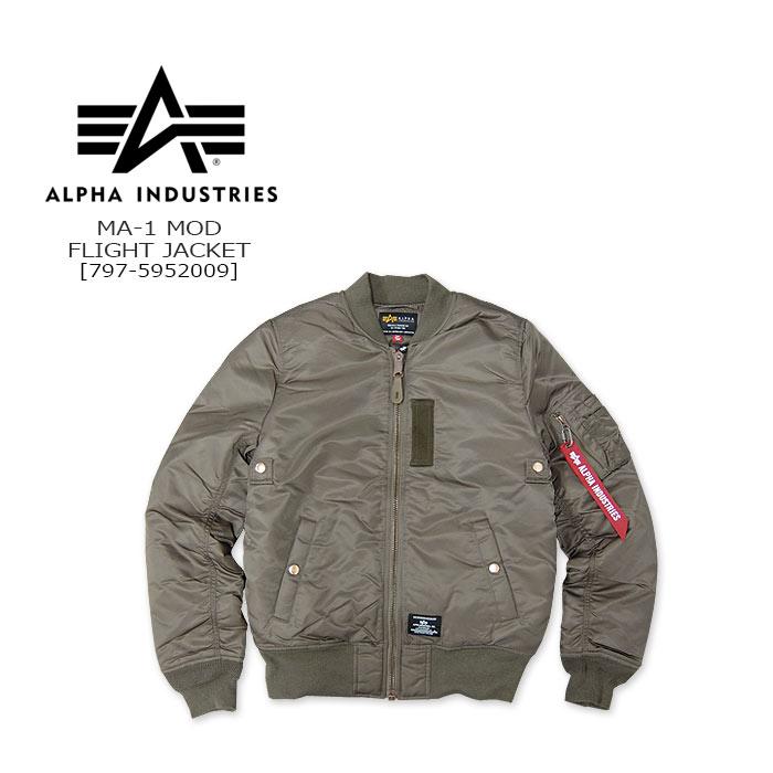 ALPHA INDUSTRIES(アルファ インダストリーズ) MA-1 MOD FLIGHT JACKET