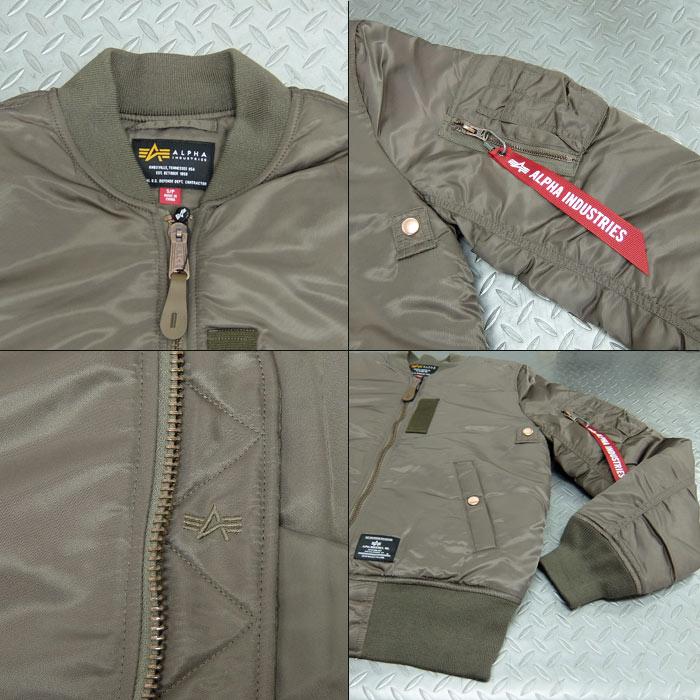 ALPHA INDUSTRIES(アルファ インダストリーズ) MA-1 MOD FLIGHT JACKET