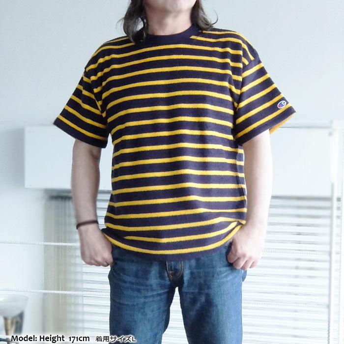 CHAMPION(チャンピオン) ショートスリーブボーダーTEE [C3-Z334