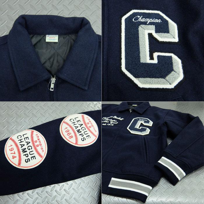 CHAMPION(チャンピオン) アワードジャケット [C3-C611] ロゴ