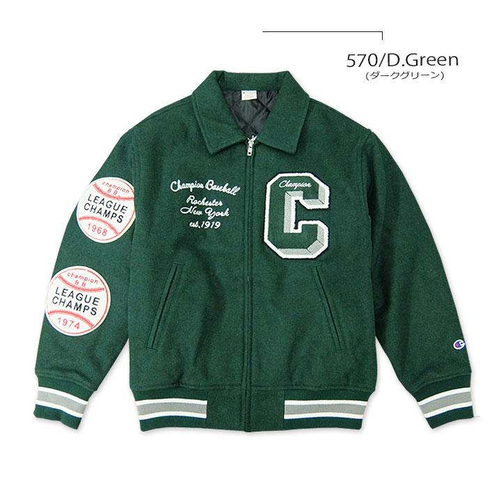 【希少 80s】Champion チャンピオン カレッジ ジャケット S CHAMPION(チャンピオン) アワードジャケット [C3-C611] ロゴ