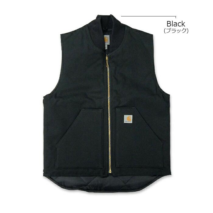 Carhartt(カーハート) DUCK VEST[CRHTT-V01] ダックベスト ロゴ ワークベスト キルティング　ライトアウター |  | 02