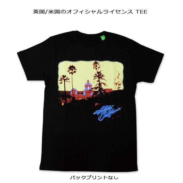 Eagles-1 [イーグルス] Hotel california ROCK TEE ロックTシャツ