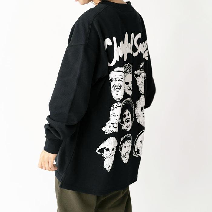 gym master(ジムマスター)10.3oz Cheerful Smile Sweat Big Tee