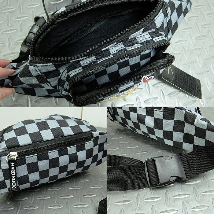 Hard Rock CAFE(ハードロックカフェ) CHECKED WAIST BAG [HARD004 