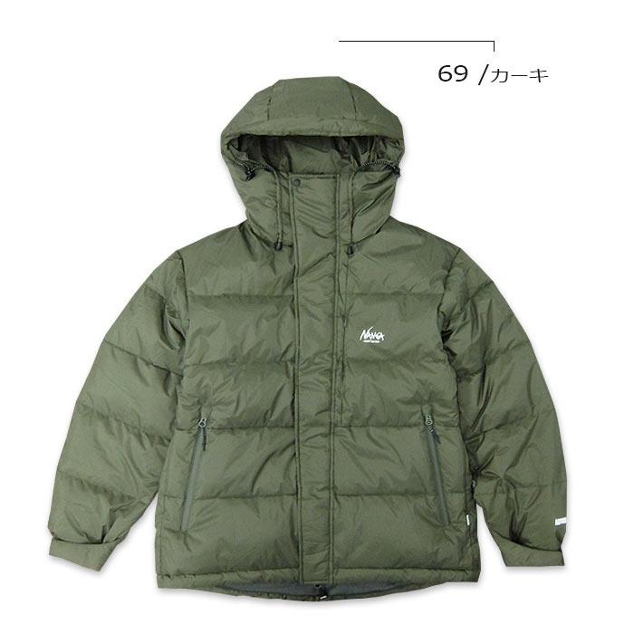 NANGA ナンガ ×KRIF MAYER 2419900 カーキ ナイロン ダウンジャケット L KRIFF MAYER(クリフメイヤー)x NANGA RETRO DOWN JACKET[2419900