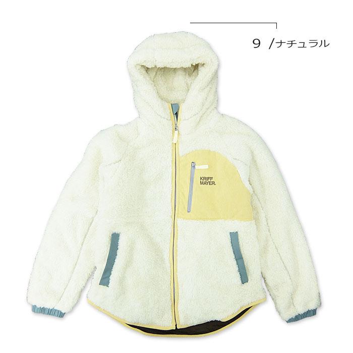 KRIFF MAYER(クリフメイヤー)レディス シャギーボアフードジャケット