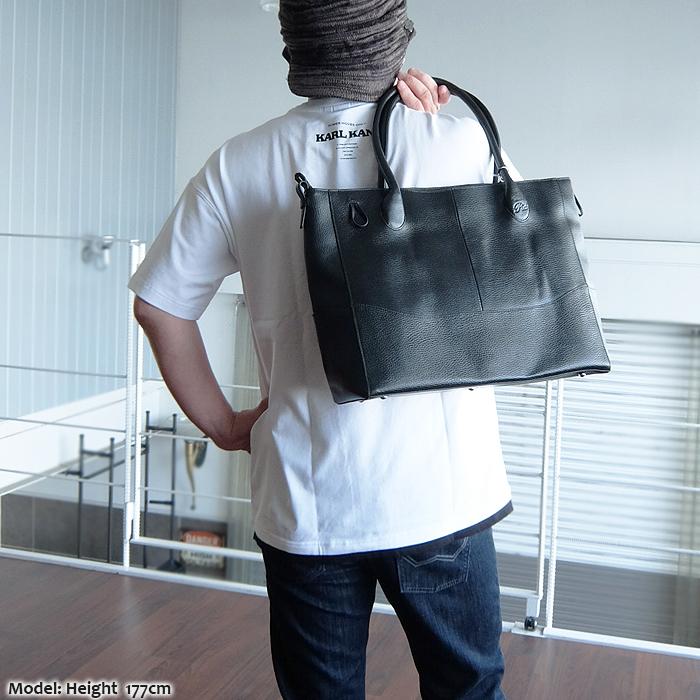 ピーアイディ P.I.D レザートートバッグ　ブラック　pid-pam101 P.i.dピーアイディ)PID レザートートバッグ[PAM101] Leather Tote Bag