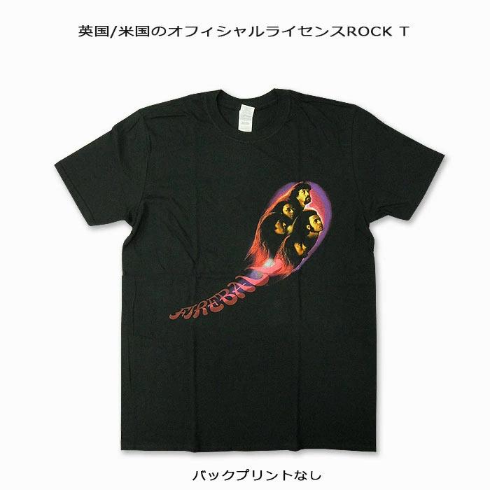 DEEP PURPLE-7[ディープパープル] FIREBALL ROCK TEE ロックTシャツ