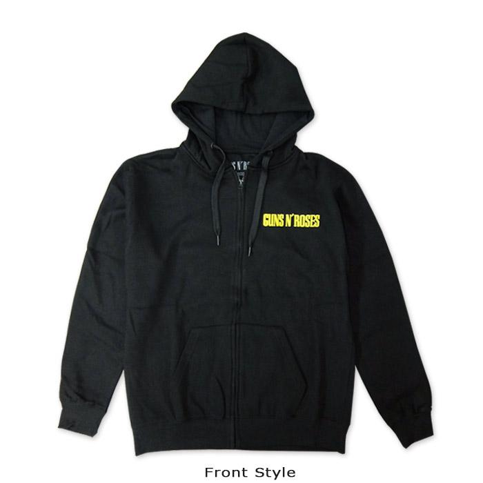 ROCK ZIP HOODY GUNS N'& ROSES-1 Zip Hoody[ガンズアンドローゼス