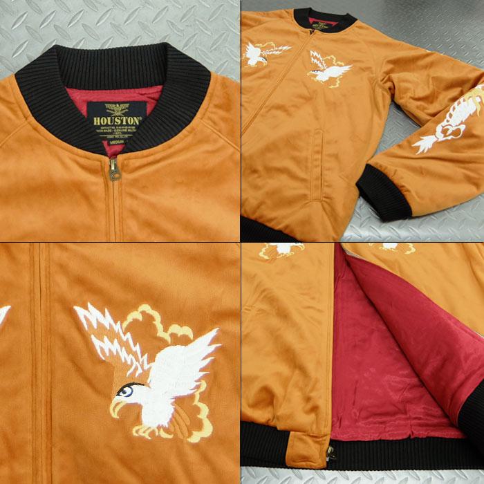 HOUSTON(ヒューストン) VELVETEEN SOUVENIR JACKET(MAP)【51524】 別珍