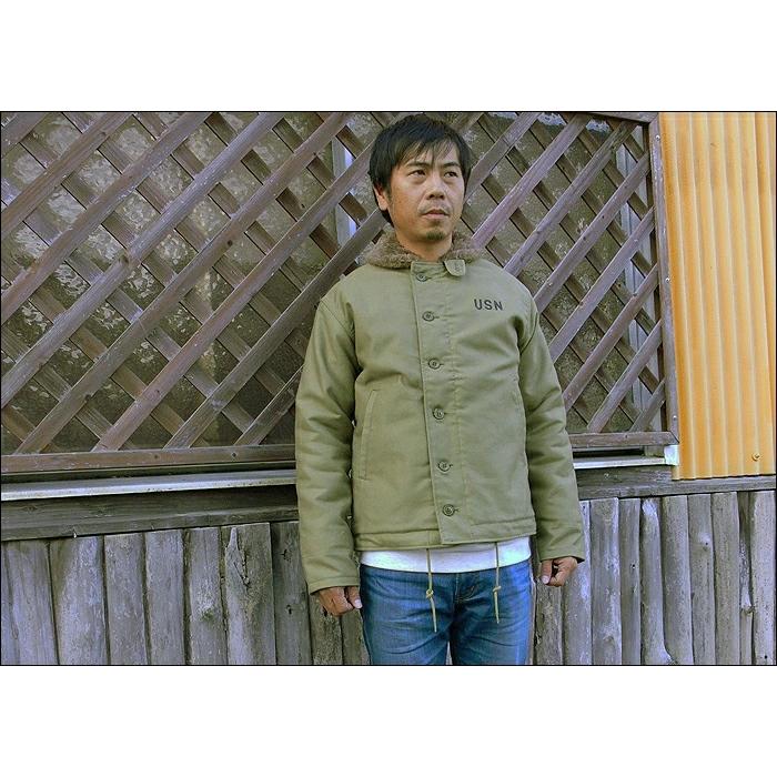 HOUSTON(ヒューストン) N-1 DECK JACKET[5N-1X] 【タイトモデル