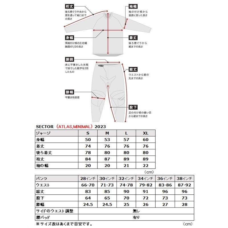 28インチ MXパンツ THOR 24 SECTOR DIGI ブラック／カモ モトクロス