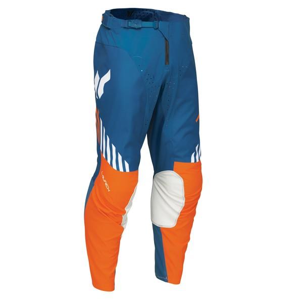 30インチ MXパンツ THOR LAUNCH ZONE ブルー モトクロス 正規輸入品