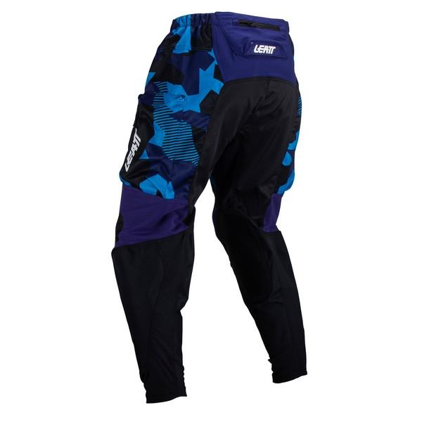 モトクロス用パンツ ブラック/ホワイト 36インチ MXパンツ LEATT 24 4.5 エンデューロ ブルー モトクロス 正規
