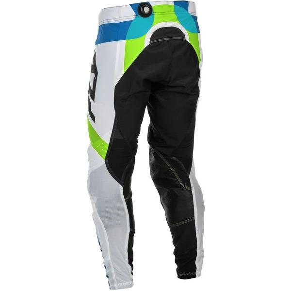 34インチ MXパンツ FLY LITE LE CURRENT ホワイト/ライム/ブルー モトクロス 正規輸入品 WESTWOODMX 26