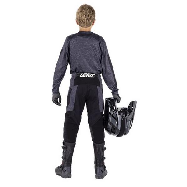 キッズ用 XLサイズ MXウエア 上下セット LEATT 3.5 Ride Kit ステルス