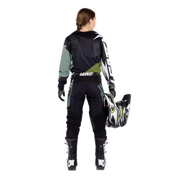 キッズ用 Mサイズ MXウエア 上下セット LEATT 3.5 Ride Kit ストーム 