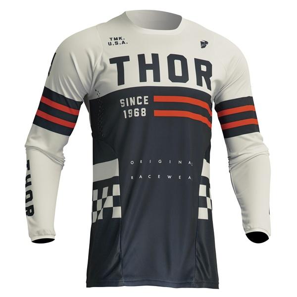キッズ用 XLサイズ MXジャージ THOR 23 PULSE COMBAT ミッドナイト