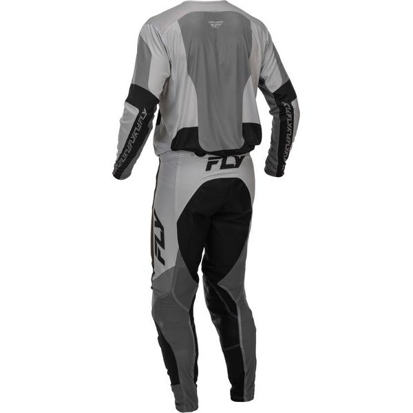 L/32インチ MXウエア 上下セット FLY LITE グレー/ブラック ジャージ