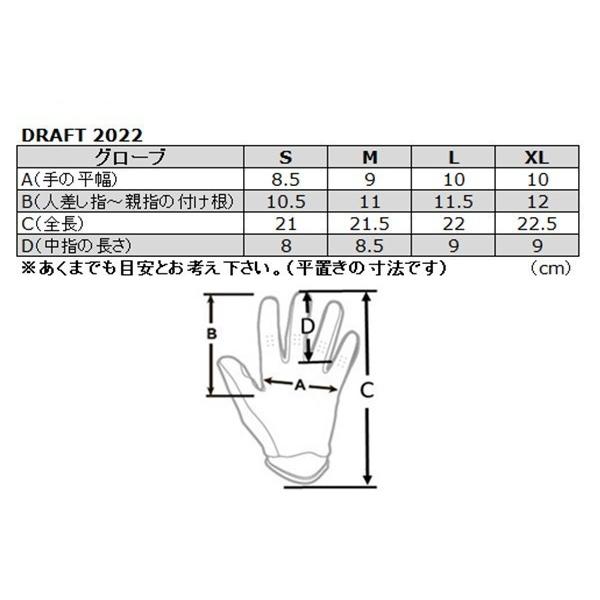 Lサイズ MXグローブ THOR 22/23 DRAFT ブルー/ホワイト モトクロス 正規輸入品 WESTWOODMX|westwoodmx|03