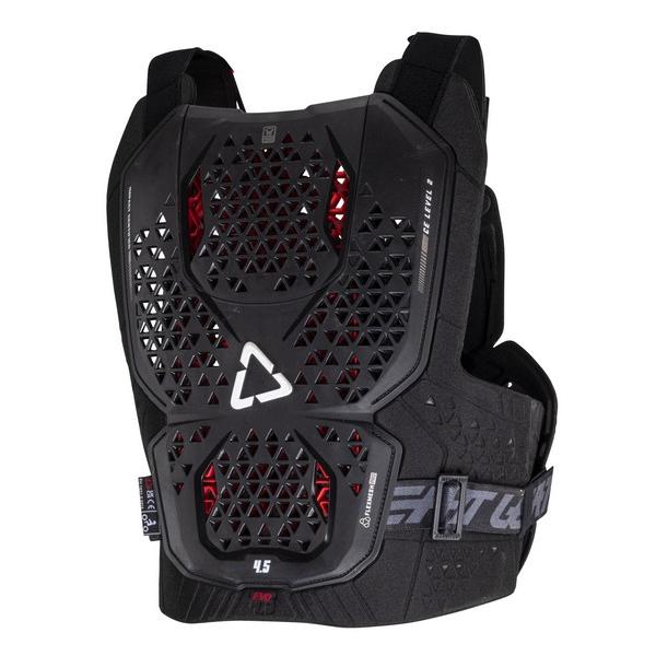 S/Mサイズ プロテクター LEATT 4.5 PRO EVO チェスト ブラック (ネック 