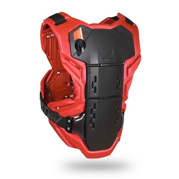 チェストプロテクター RXR Cyb-R Sサイズ レッド/ブラック モトクロス