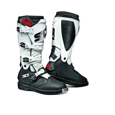 SIDI オフロードブーツ 23.5 ブラック/ホワイト SIDI（シディ） 10/44(27.5〜28.0) ブーツ SIDI［シディ］X-POWER