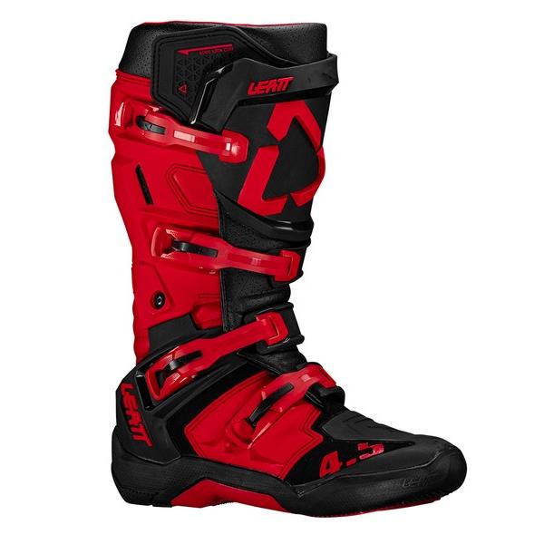 US9 MXブーツ LEATT 4.5 レッド モトクロス MX 正規輸入品 WESTWOODMX