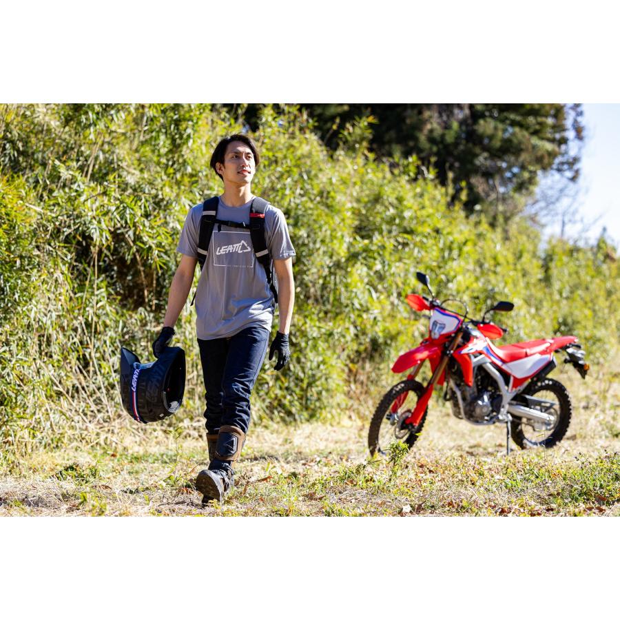 US12 ブーツ LEATT アドベンチャーブーツ ADV Hydradri 7.5 ステルス