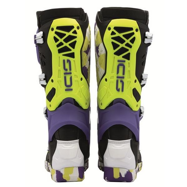 8.5/42(26〜26.5cm) MXブーツ SIDI CROSSAIR X ブラック/バイオレット