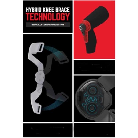ニーブレース LEATT X-FRAME HYBRID XL (左右セット） オフロード 