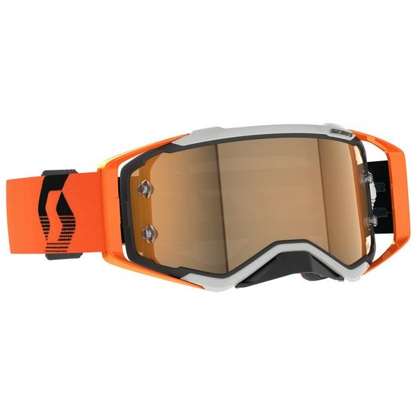 Scott プロスペクト　ミラーサングラス　モトクロス SCOTT プロスペクトゴーグル ブラック/ホワイト/グリーンミラー