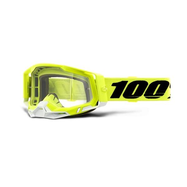 MXゴーグル 100% RACECRAFT2 イエロー モトクロス 正規輸入品